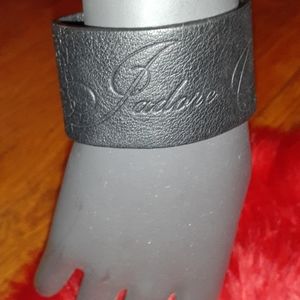 Jadore leather wrap bracelet